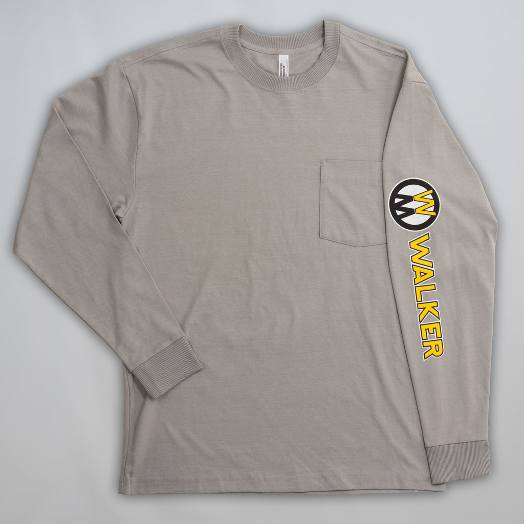 Heavyweight Long Sleeve Pocket Tee – Walker Ware