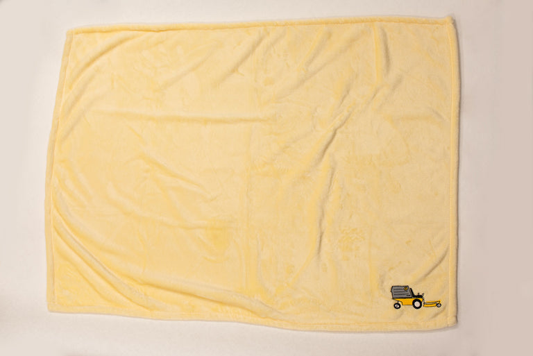 Yellow Mink Touch Baby Blanket