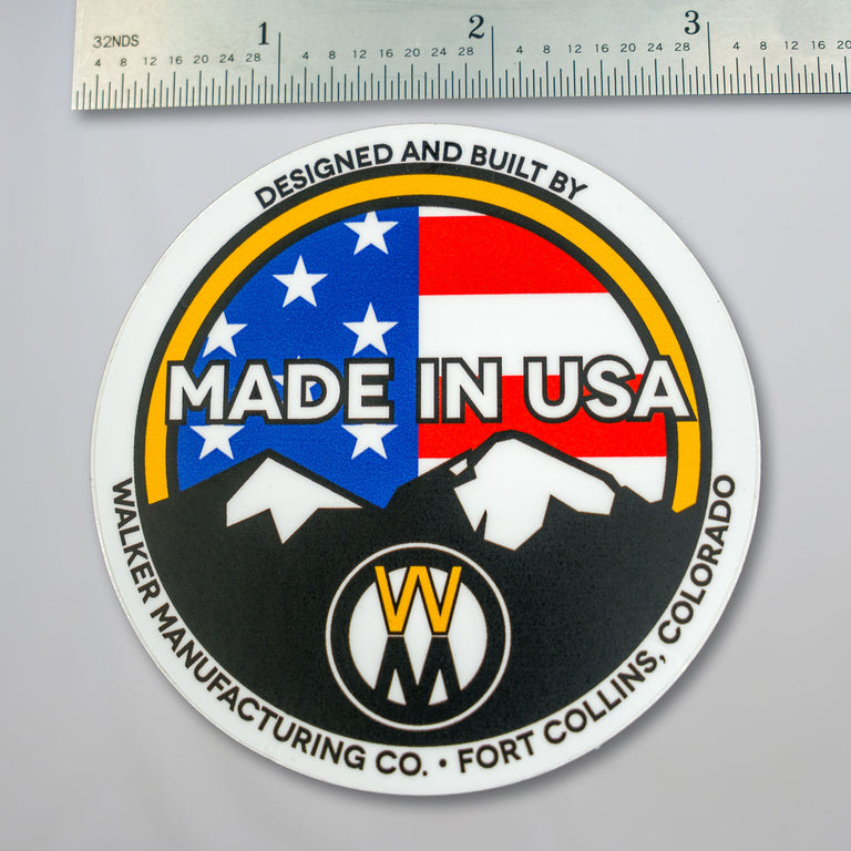 Made in USA Sticker