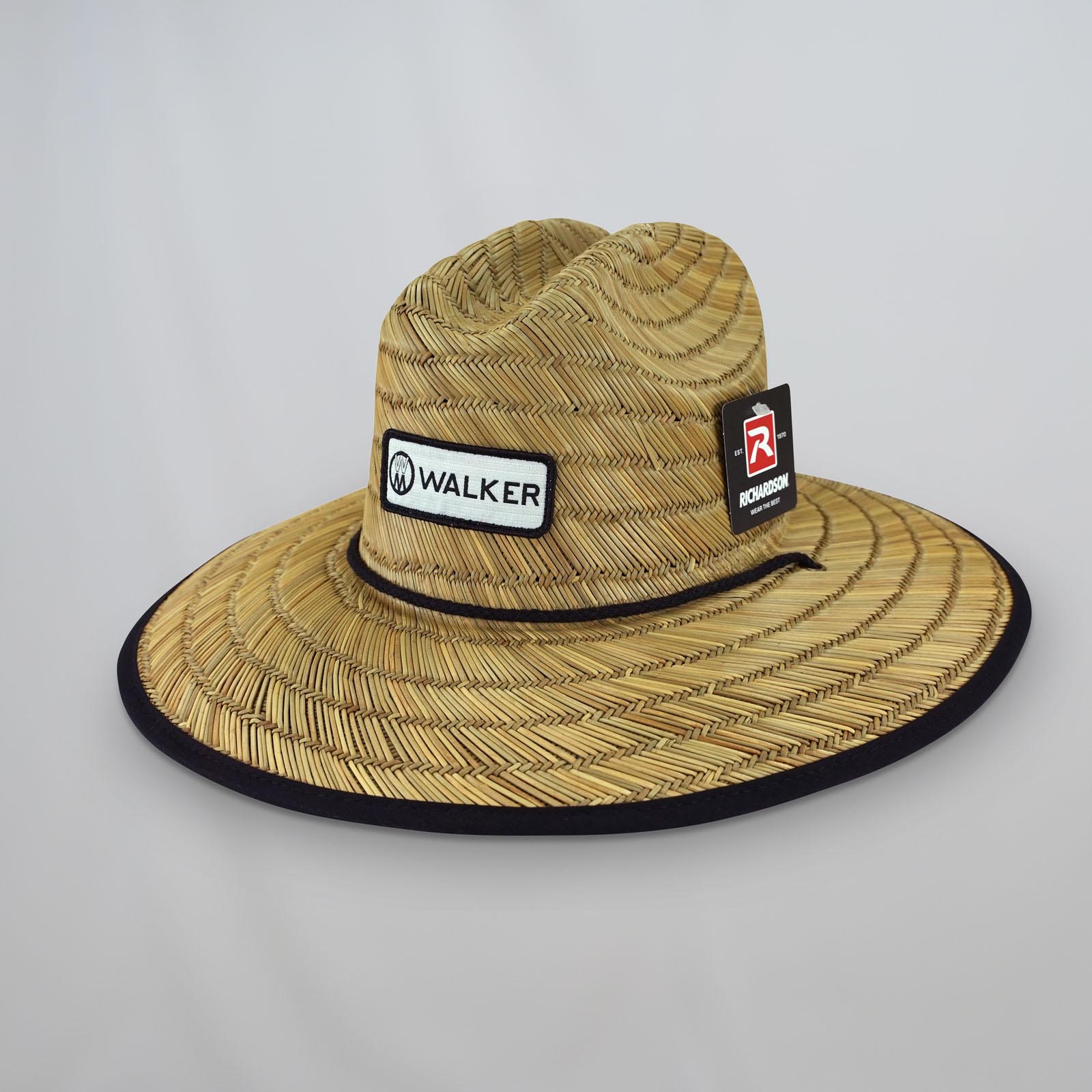 American Flag Straw Hat Walker Ware