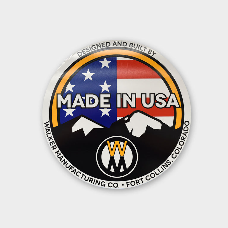 Made in USA Metal Sign
